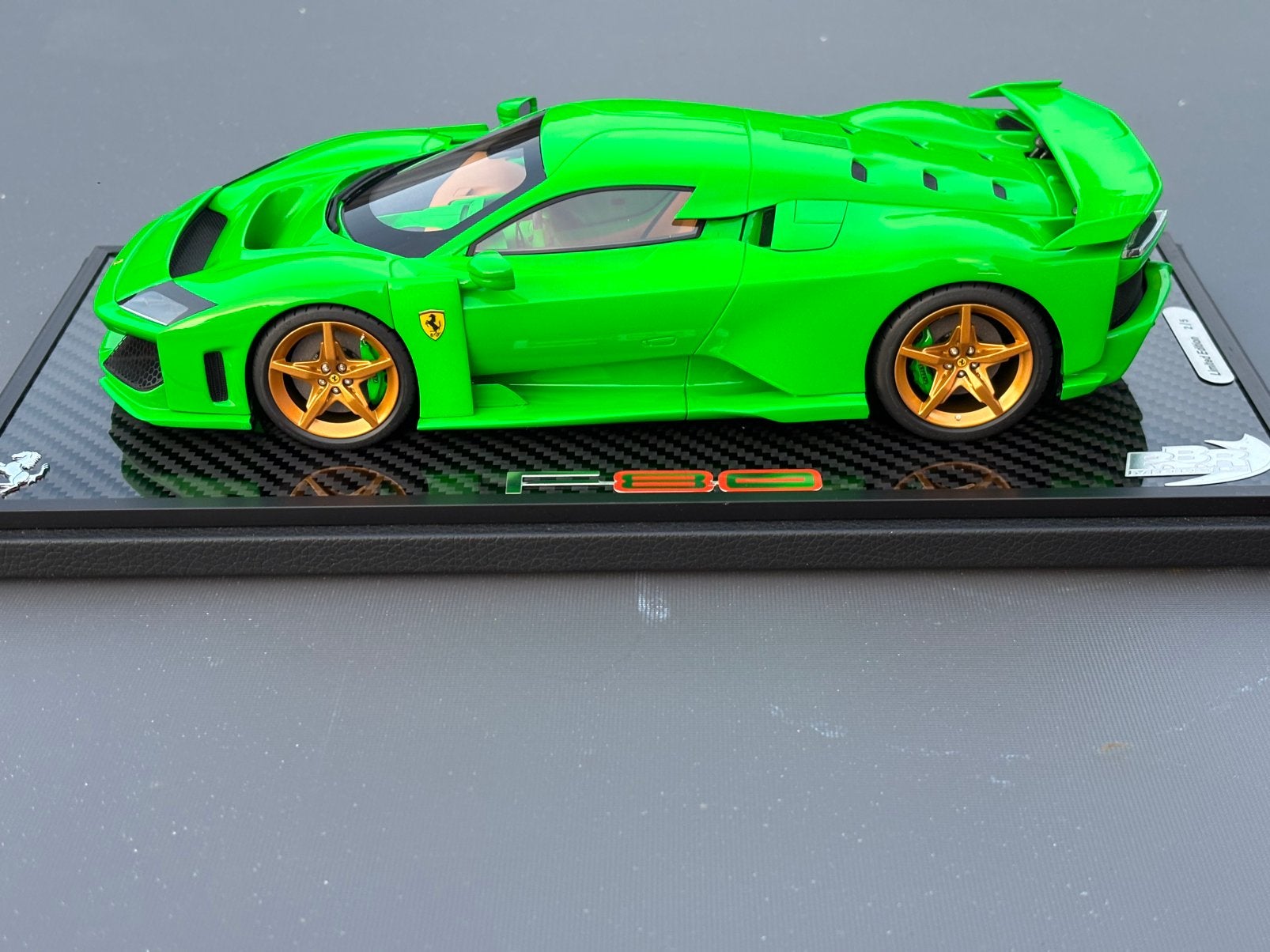 Ferrari F80 Verde Germoglio BBR 1:18 NIEUW C4F, Overige merken, BBR, ., Nieuw