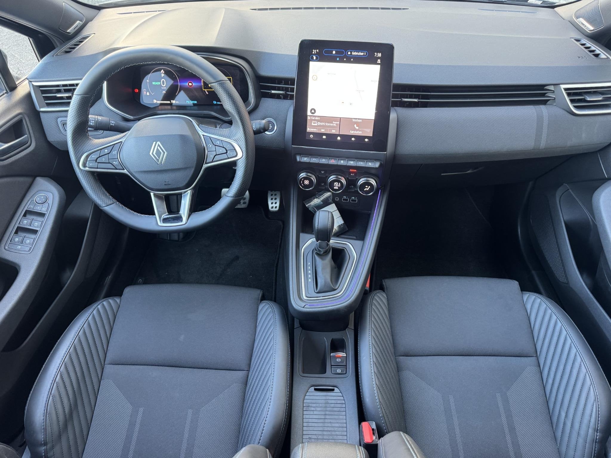 Renault Clio 1.6 E-Tech Full Hybrid 145 Esprit Alpine | BOSE, Gebruikt, Met garantie (alle), Leder en Stof, Origineel Nederlands