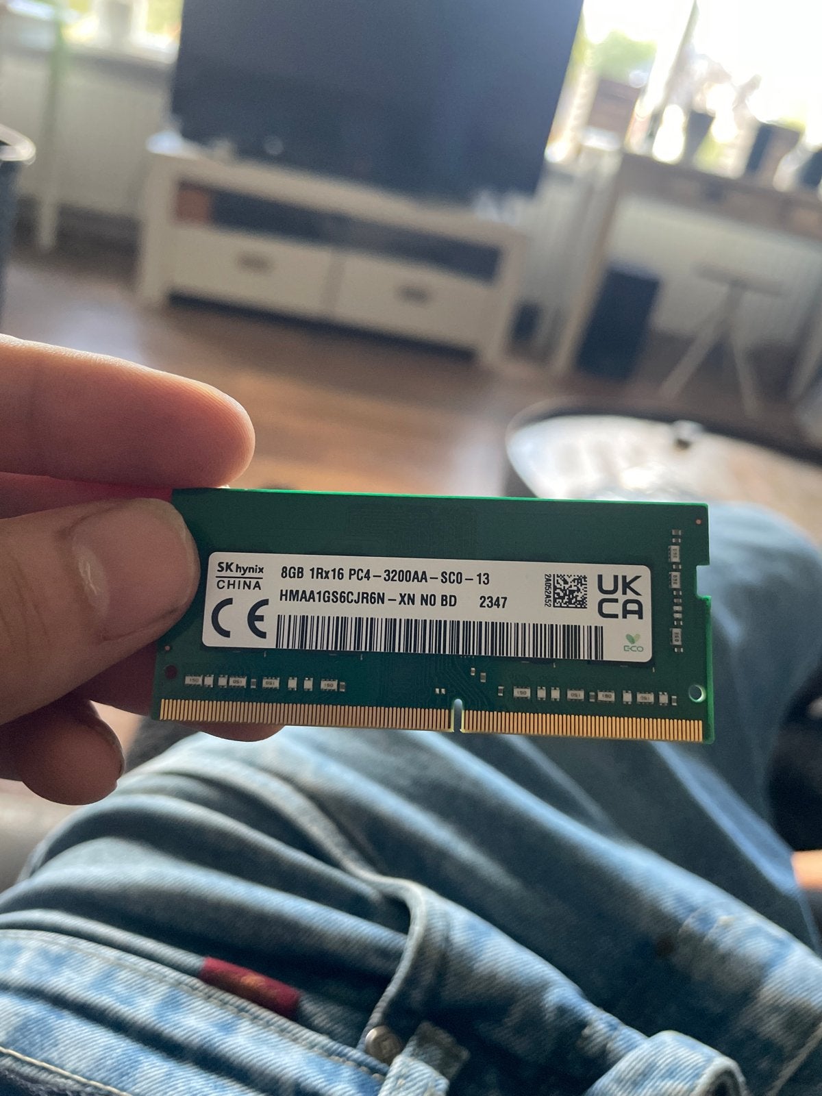 SK Hynix 8GB DDR4 SODIMM RAM - 3200MHz, Computers en Software, DDR4, 8 GB, Ophalen of Verzenden, Zo goed als nieuw