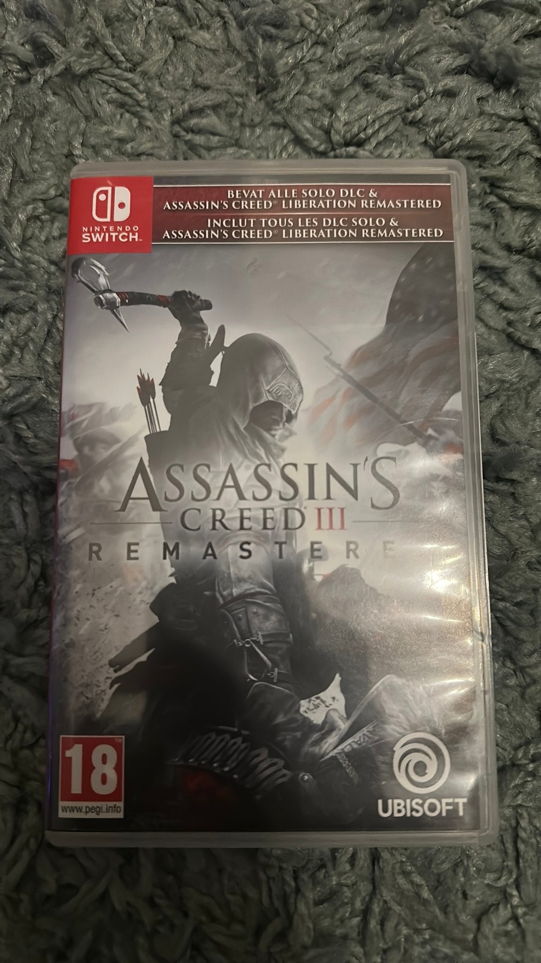 Assasins Creed III Remastered Nintendo Switch, Avontuur en Actie, Vanaf 18 jaar, Verzenden, 1 speler