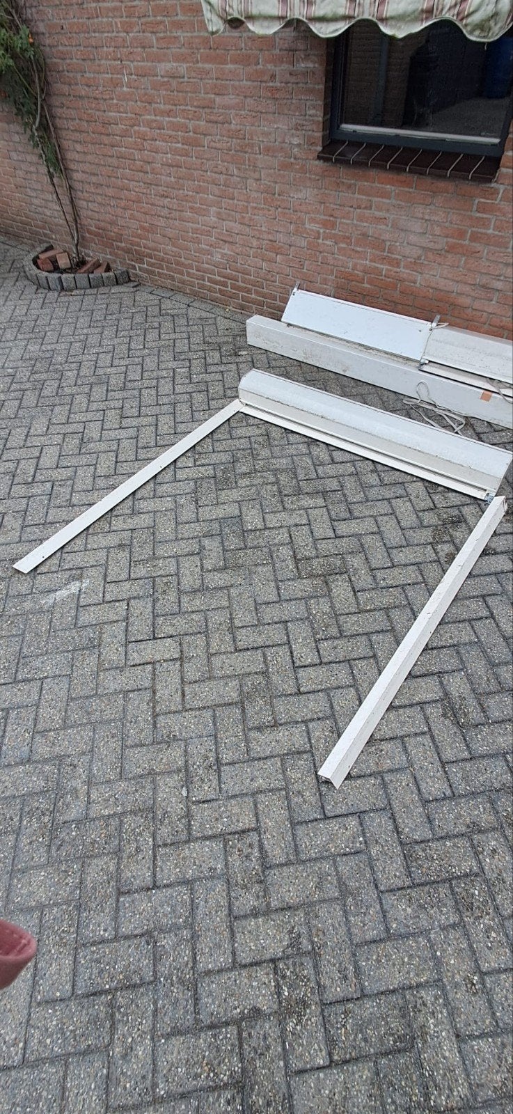 Rolluik 155x124 cm, Doe-het-zelf en Verbouw, Rolluiken, Ophalen of Verzenden, Gebruikt, 150 tot 200 cm, 100 tot 150 cm