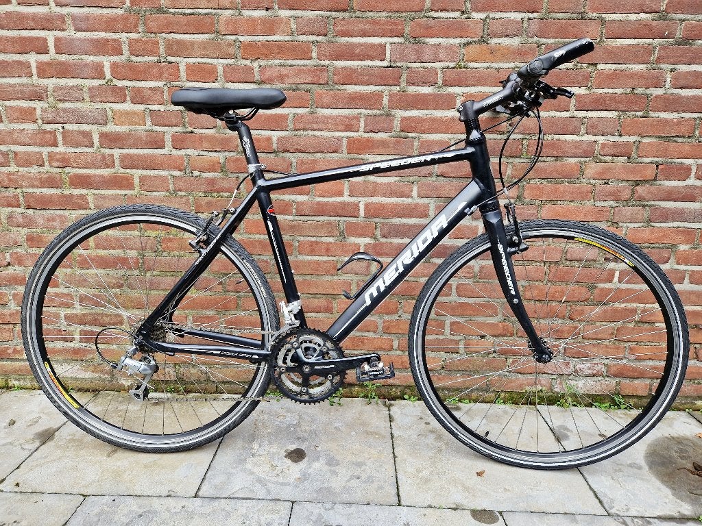 Super mooie Merida Speeder herenfiets. 53cm, 24v, 28 inch, Velgrem, Zo goed als nieuw, Meer dan 20 versnellingen