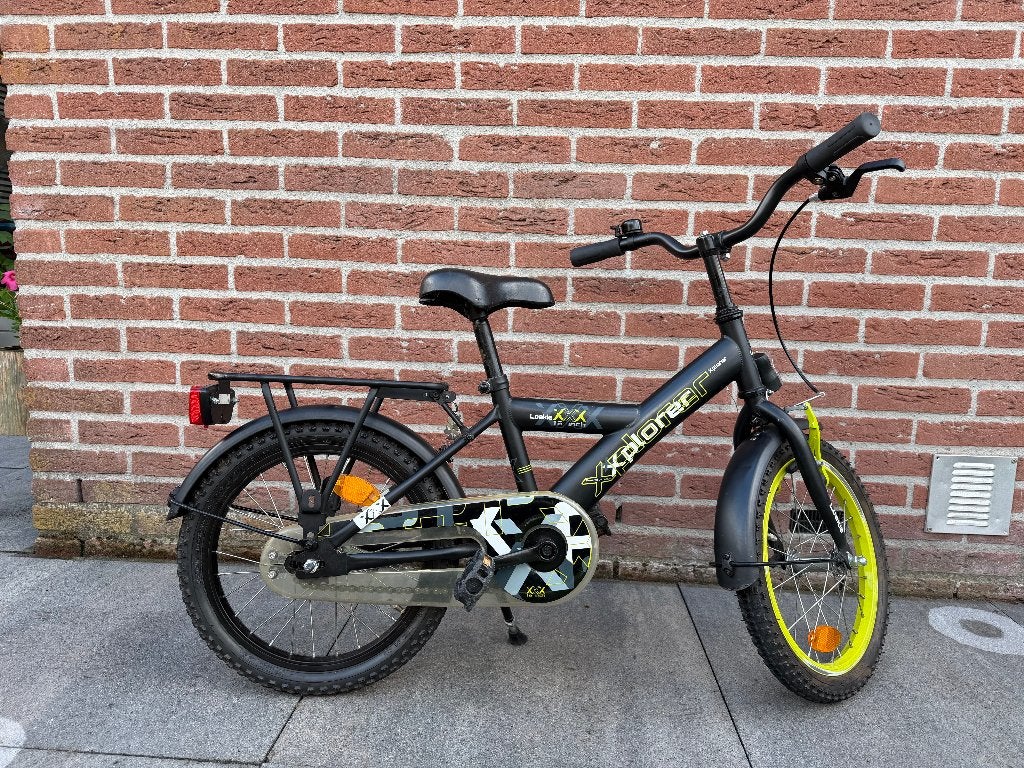 Loekie X-plorer 16 inch kinderfiets - Zo goed als nieuw, Ophalen, Terugtraprem, 16 tot 20 inch, Loekie