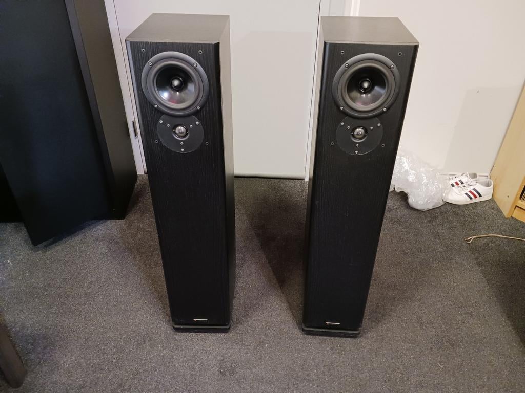 Visonik evolution 7, Audio, Tv en Foto, Luidsprekers, Zo goed als nieuw, Minder dan 60 watt, Front, Rear of Stereo speakers, Ophalen