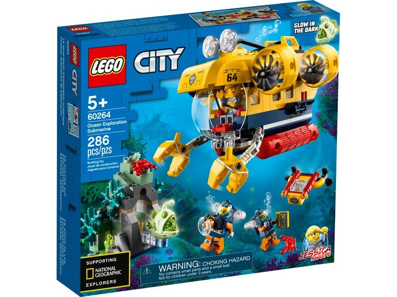LEGO City 60264 Oceaan Onderzoeksschip, Compleet, Lego, Ophalen of Verzenden, Complete set