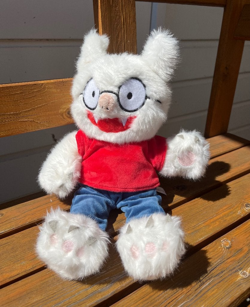 Dolfje weerwolfje knuffel Paul van Loon | nieuw, Kinderen en Baby's, Ophalen of Verzenden, Zo goed als nieuw, Overige typen