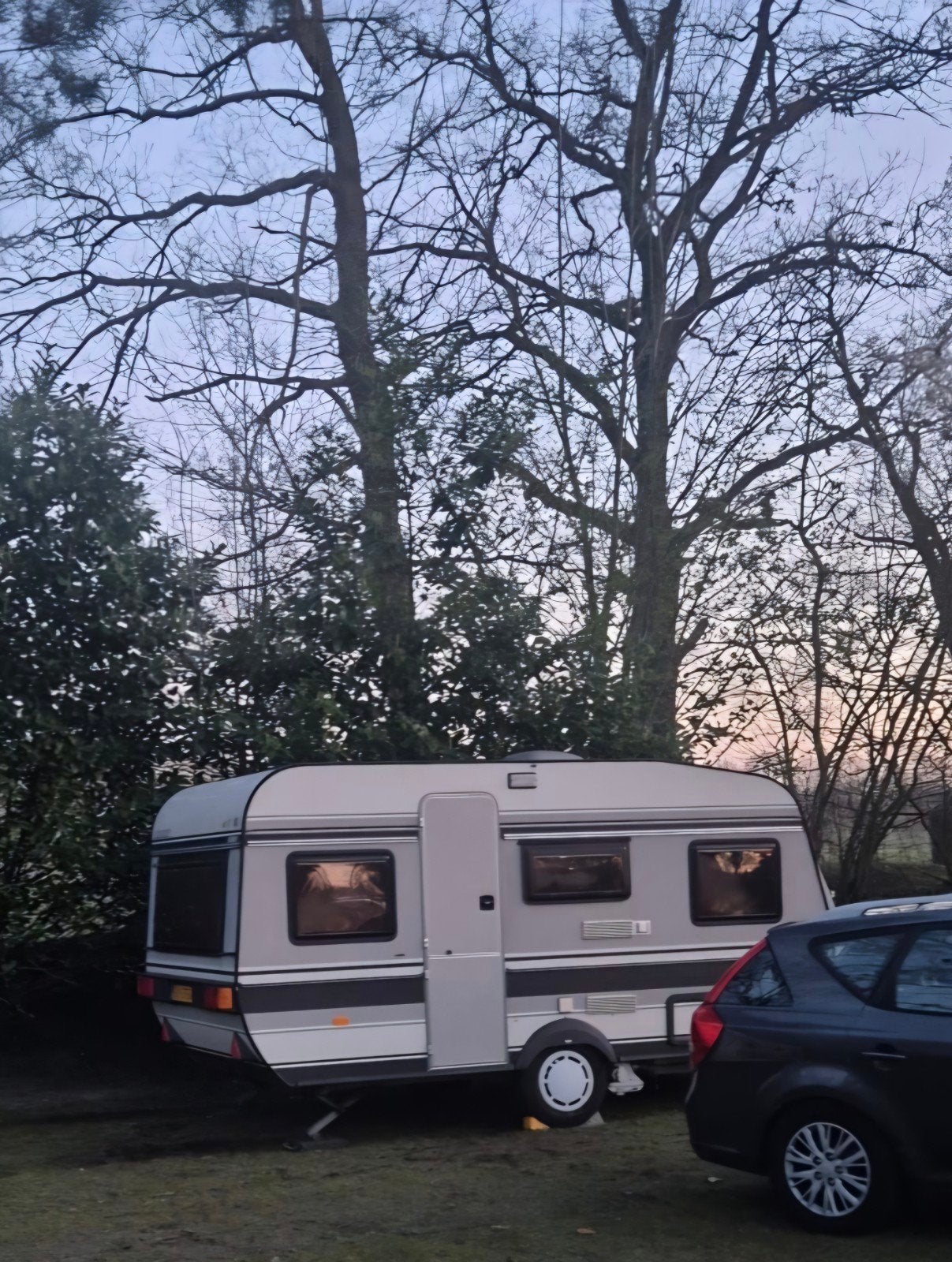 Hobby Caravan Deluxe 430 zéér compleet!, Caravans en Kamperen, Tot en met 4