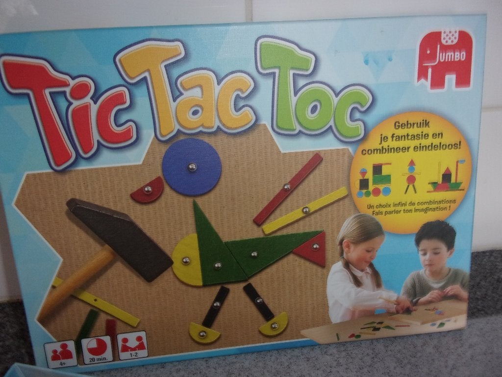 TIC TAC TOC van Jumbo voor één of twee personen, Ophalen of Verzenden, Zo goed als nieuw, Overige typen