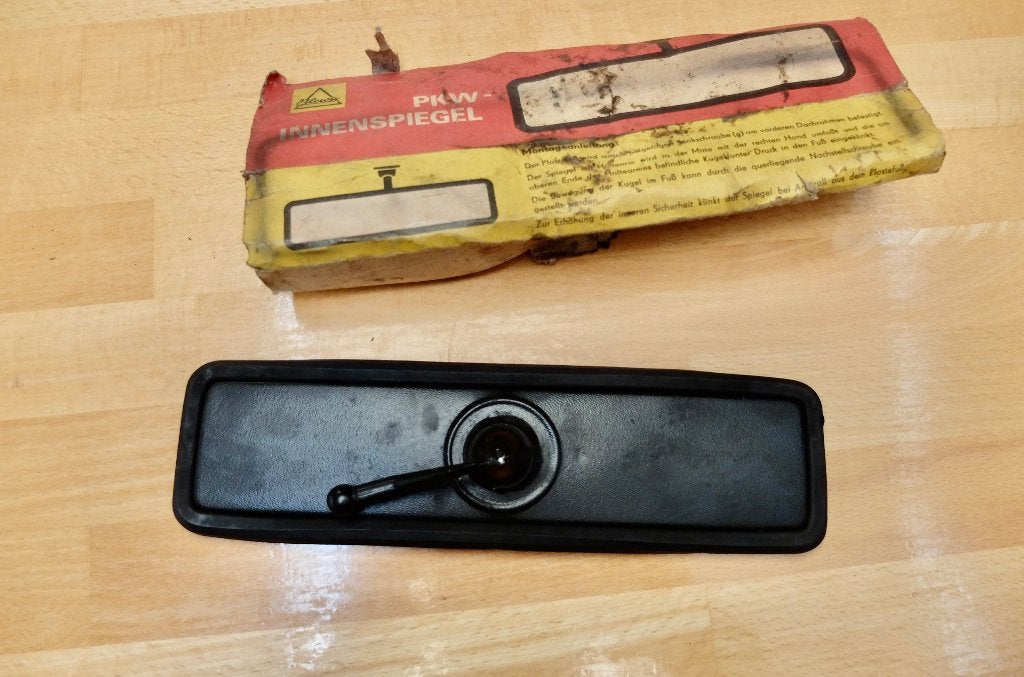 🪞Panoramaspiegel voor Trabant, Wartburg of andere oldtimer, Auto-onderdelen, Ophalen of Verzenden, Gebruikt, Oldtimer onderdelen