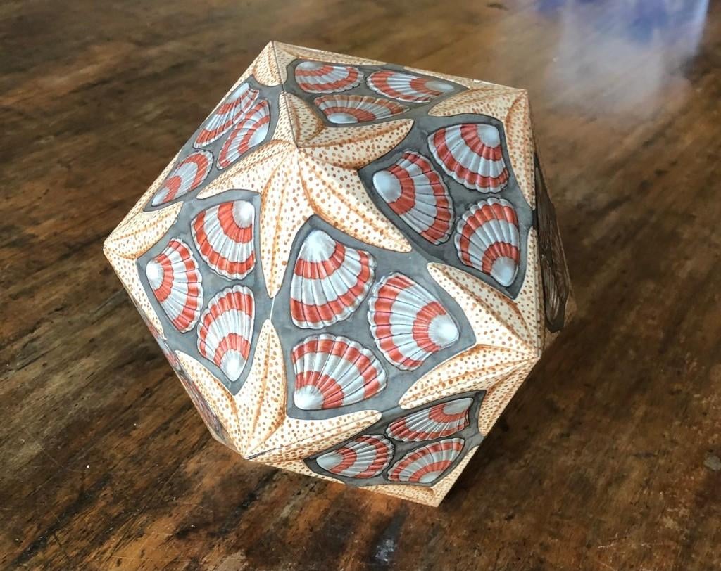 M.C. Escher – icosaëder – Verblifa blik, Antiek en Kunst, Ophalen
