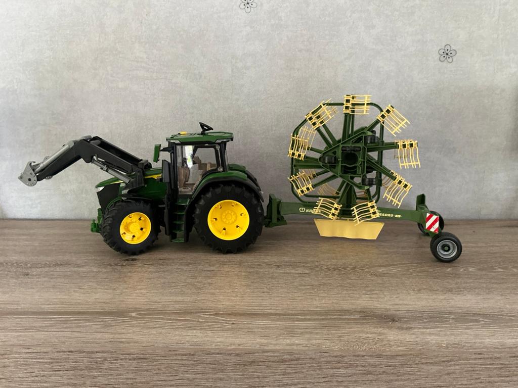 Bruder john deere, Kinderen en Baby's, Speelgoed | Speelgoedvoertuigen, Ophalen of Verzenden, Zo goed als nieuw