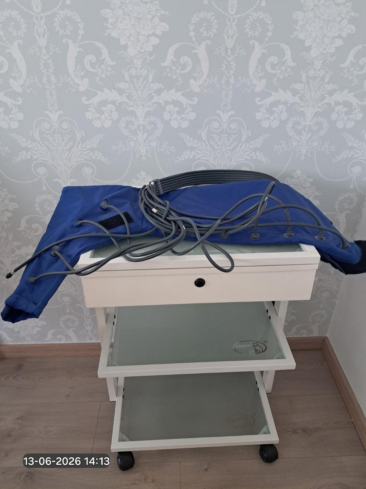 Professionele Lympha Press Optimal 1201 + tafel, Ophalen, Gebruikt