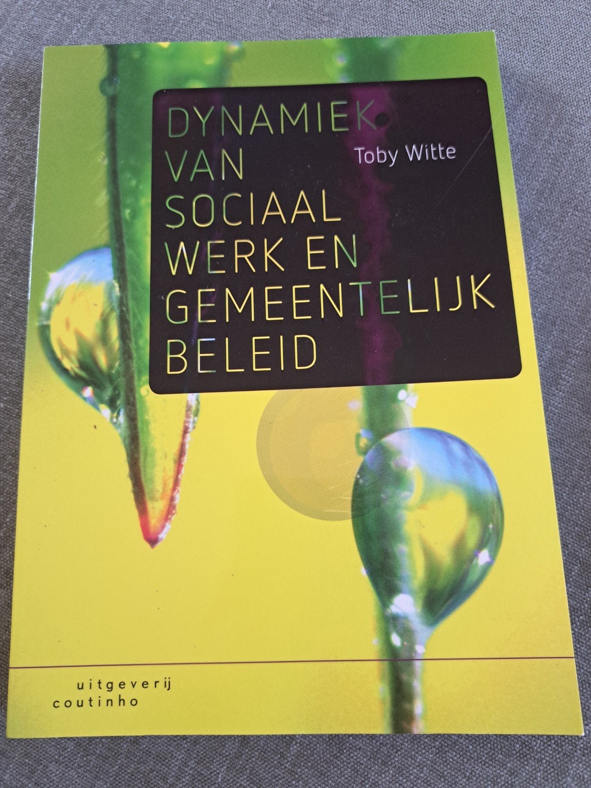 Dynamiek van Sociaal Werk en Gemeentelijk Beleid, Boeken, Zo goed als nieuw, Gamma, Toby Witte, HBO