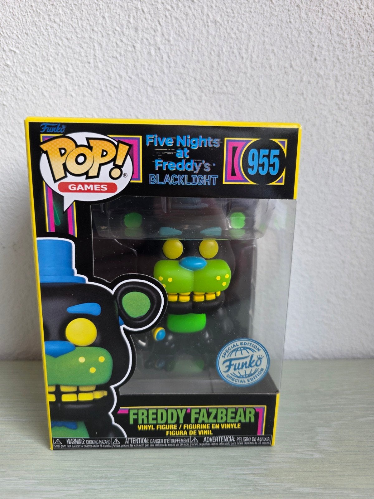 *SPRING SALE* Freddy Fazbear - FNAF Blacklight - 955, 21 Holborn Viaduct, London, EC1A 2DY, SupportEMEA@Funko.com, Verzenden, Funko