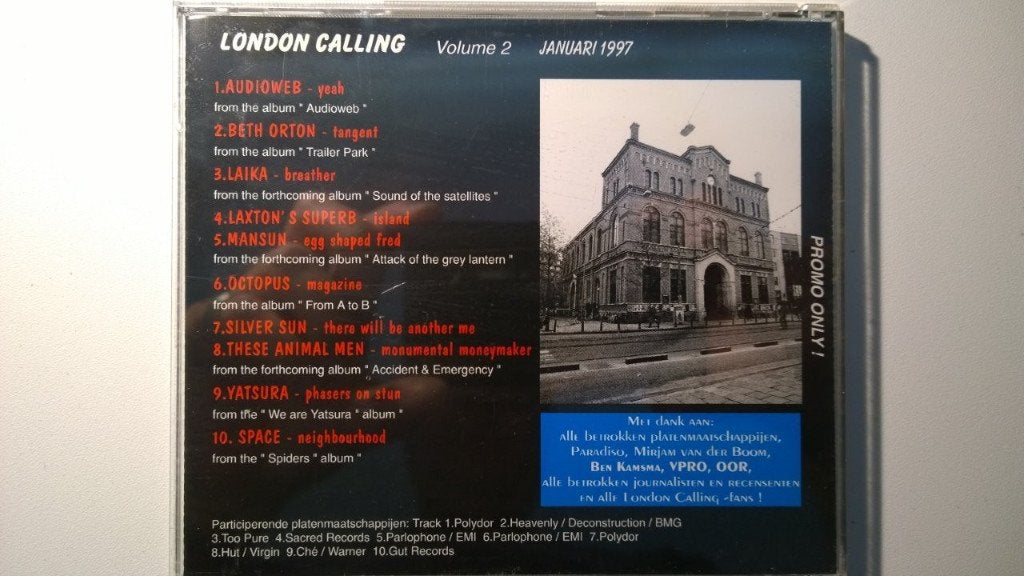 London Calling Volume 2 Januari 1997, Ophalen of Verzenden, Zo goed als nieuw, Pop