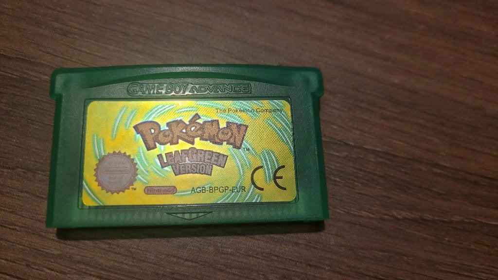 Pokémon LeafGreen Version Game Boy Advance (GBA), 1 speler, Ophalen of Verzenden, Zo goed als nieuw, Role Playing Game (Rpg)