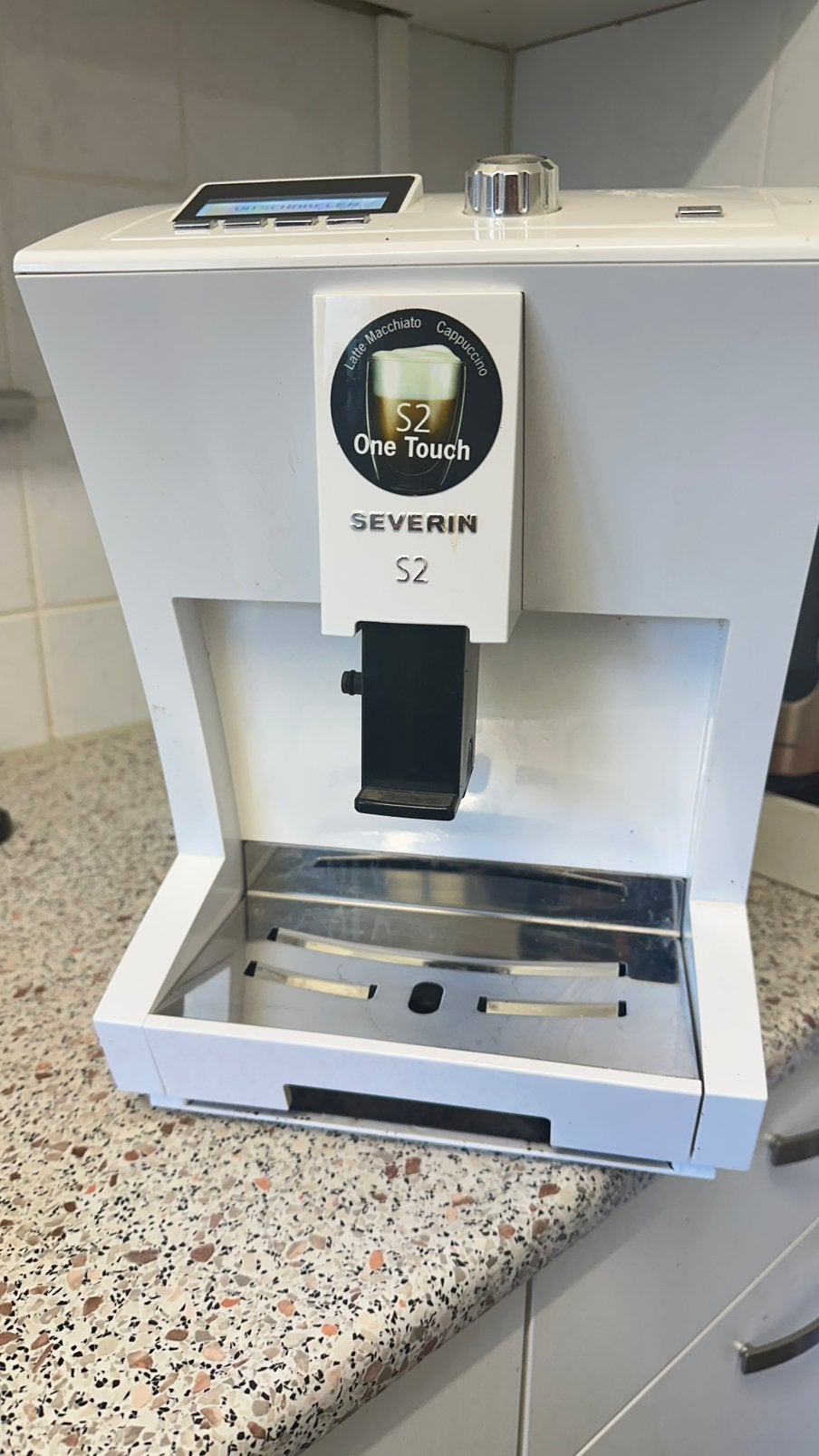 Severin S2 One Touch koffiemachine., Ophalen of Verzenden, Niet werkend, Koffiemachine