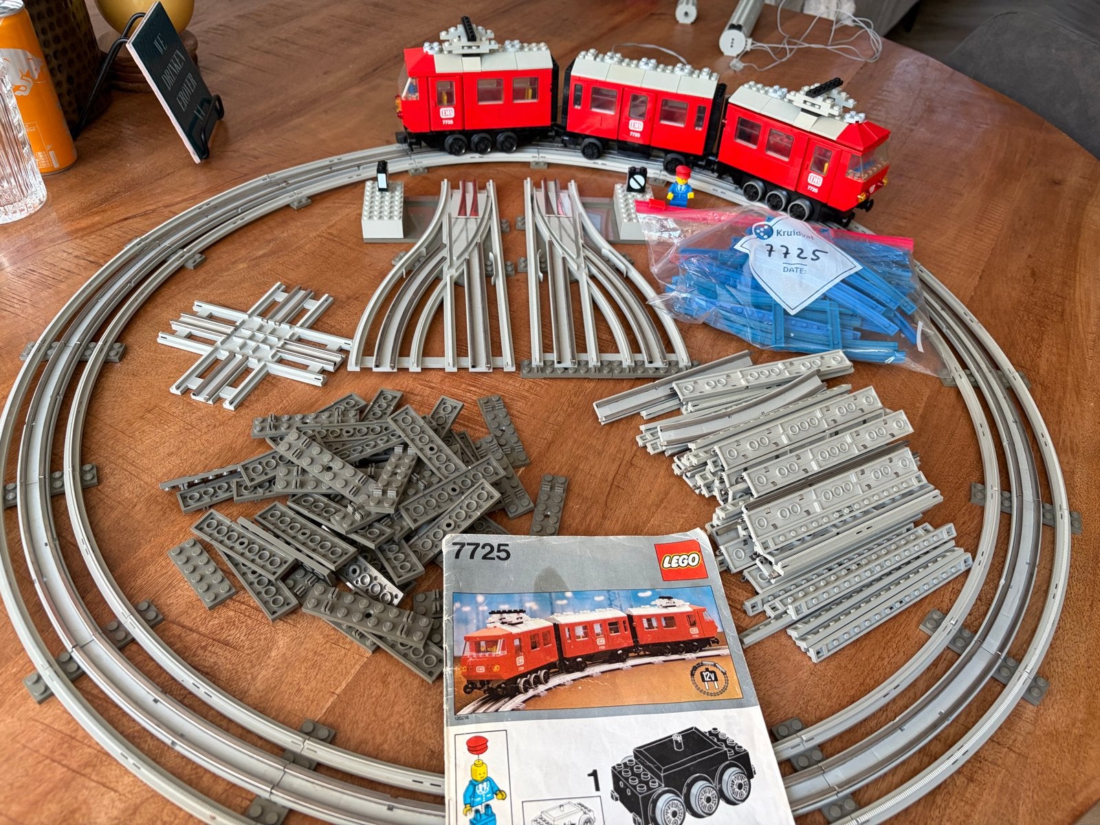 Lego 7725 Elektrische Passagierstrein met extra's, Ophalen of Verzenden, Gebruikt