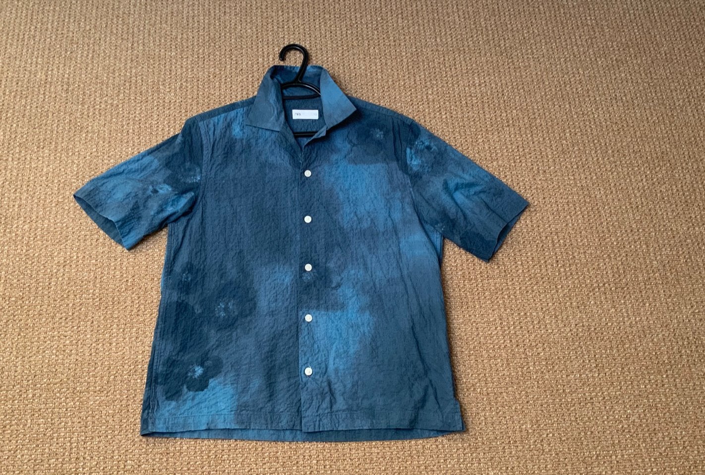 ZARA Overhemd Blouse Blauw heren maat S, Kleding | Heren, Verzenden, Blauw