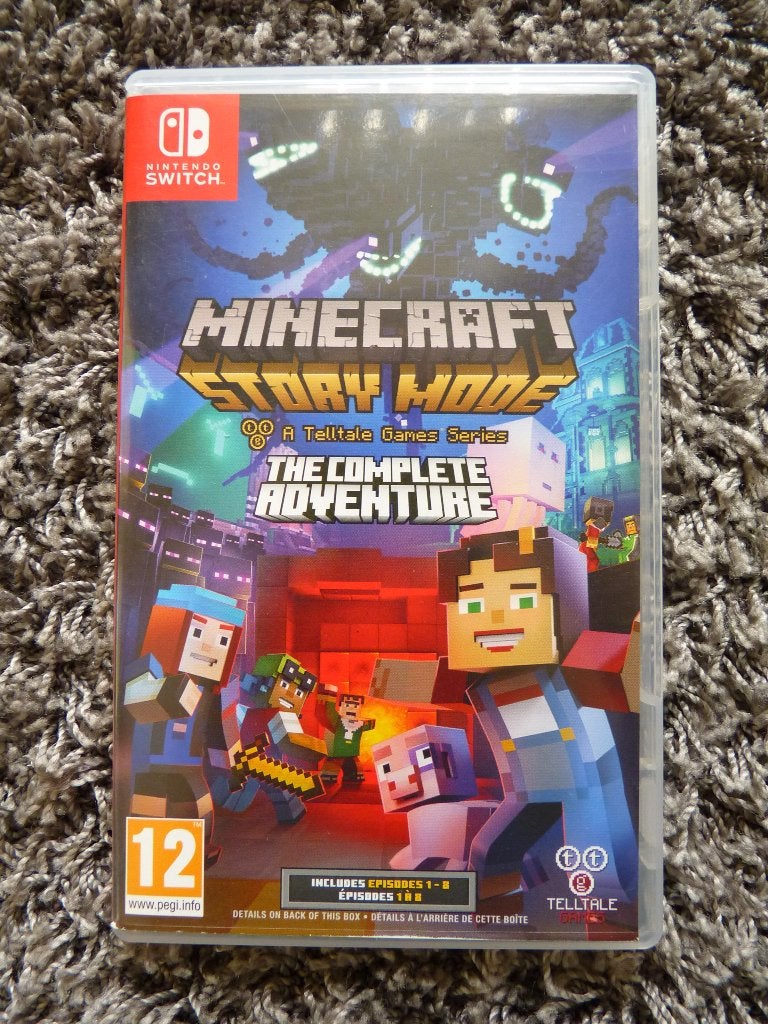 Minecraft Story Mode The Complete Adventure Switch 1&2, Overige genres, 1 speler, Ophalen of Verzenden, Zo goed als nieuw