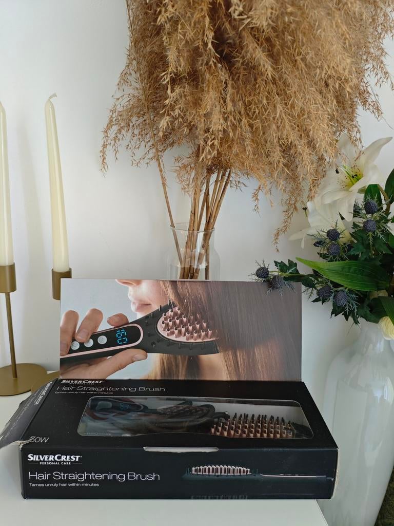 Silvercrest Personal Care Stijlborstel – salonstijl thuis, Audio, Tv en Foto, Platenspelers, Ophalen, Zo goed als nieuw, Overige merken
