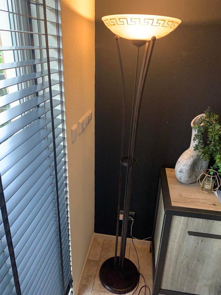 Vloerlamp, Ophalen of Verzenden, Zo goed als nieuw, Metaal, 150 tot 200 cm