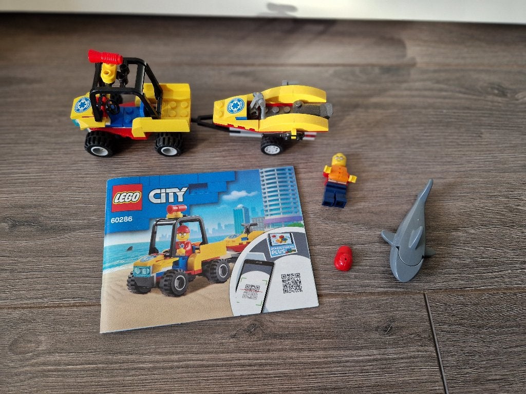60286 lego strandreddingsset, Ophalen