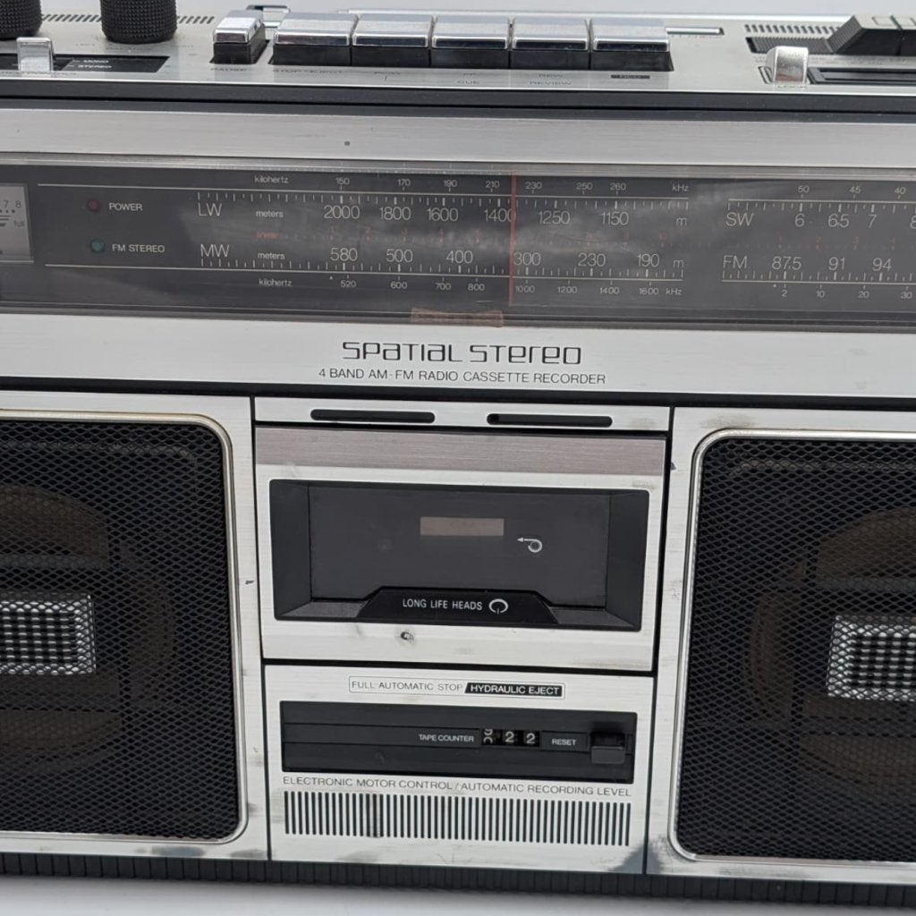 Philips Spatial Stereo radio 584 - Vintage Volledig werkend!, Audio, Tv en Foto, Radio's, Philips, Zo goed als nieuw, Support@philips.com