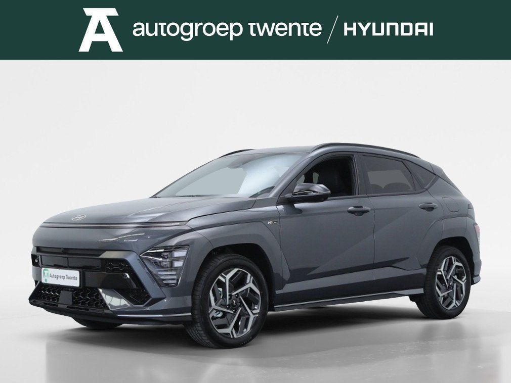 Hyundai KONA 1.6 GDI HEV N Line | DEMO | Hybrid | Private Le, Auto's, 12 maanden, Gebruikt, Adaptive Cruise Control, 1110 kg