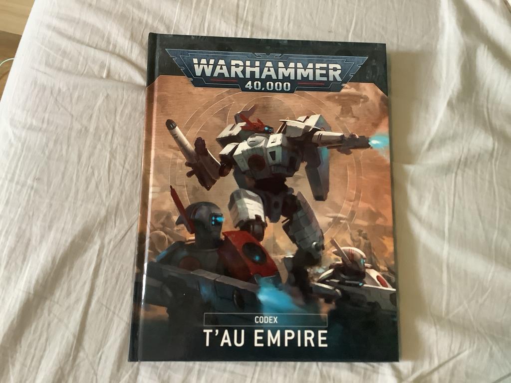 Warhammer 40K Tau Codex Boek - Licht Beschadigd, Ophalen, Gebruikt, Warhammer 40000, Boek of Catalogus