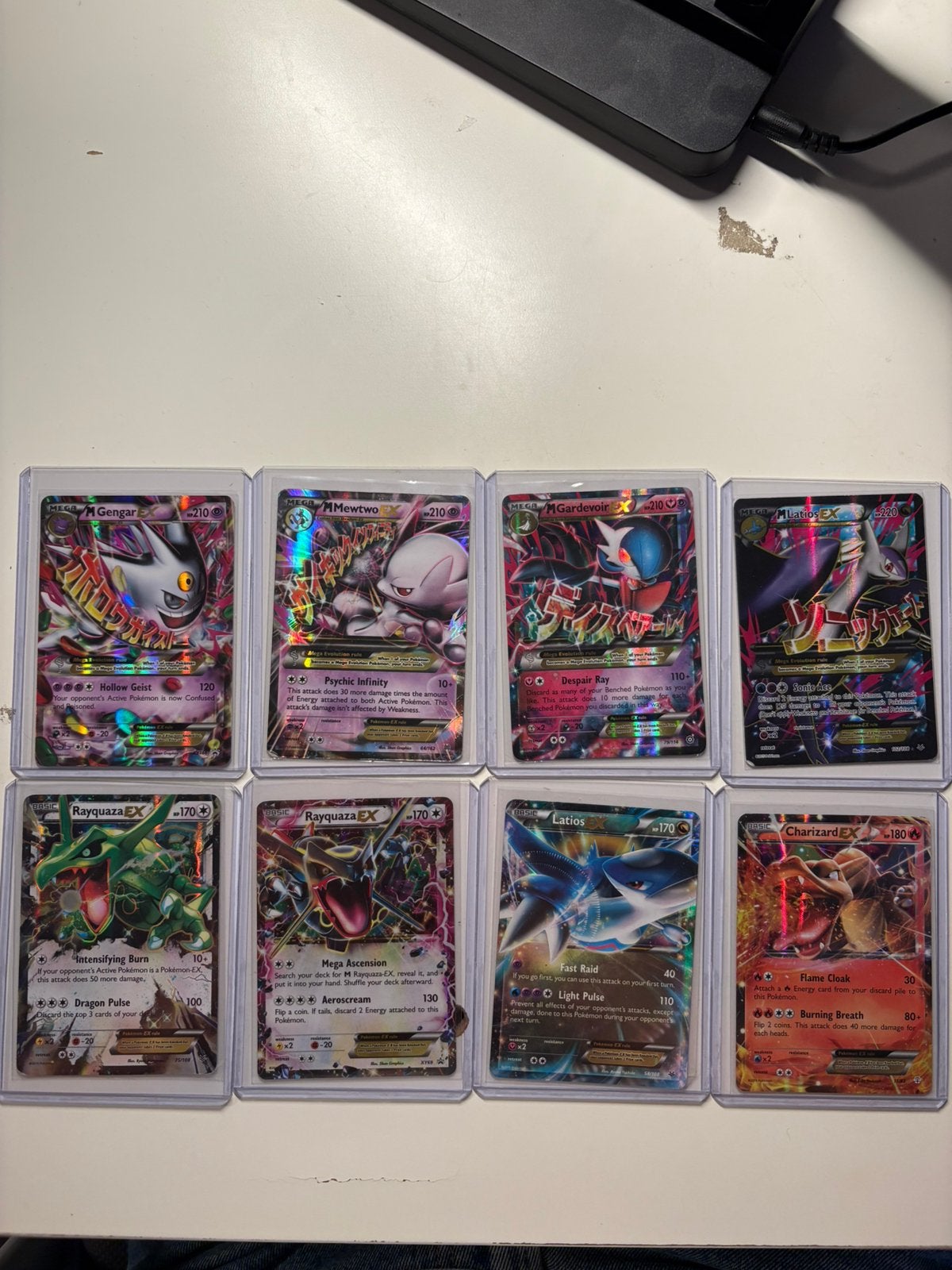 Pokemon Mega Ex kaarten., Ophalen of Verzenden, Zo goed als nieuw, Meerdere kaarten, Foil