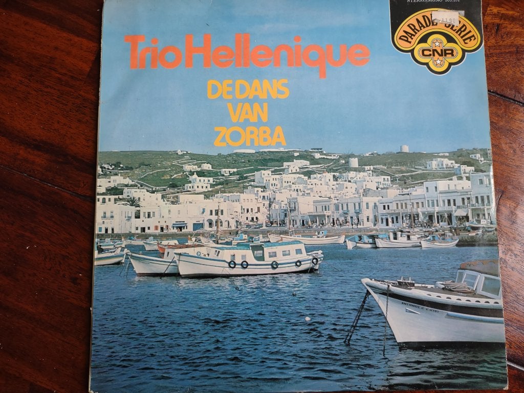 Lp - Trio Hellenique - De dans van Zorba, Ophalen of Verzenden, Zo goed als nieuw, 12 inch, Traditioneel en Volksmuziek