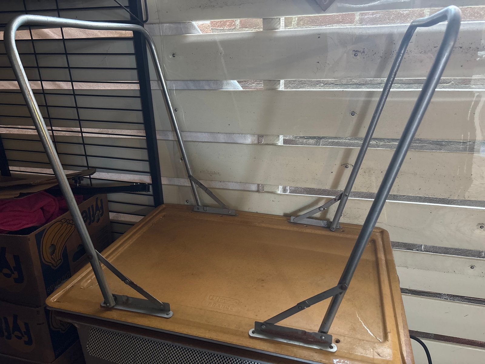 Vintage onderstel van inklapbare Werzalit tafel, Ophalen, Gebruikt