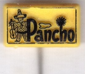 PANCHO H. J. Smit's Confectie Deventer speldje ( L_046), Verzamelen, Speldjes, Pins en Buttons, Verzenden, Zo goed als nieuw, Merk