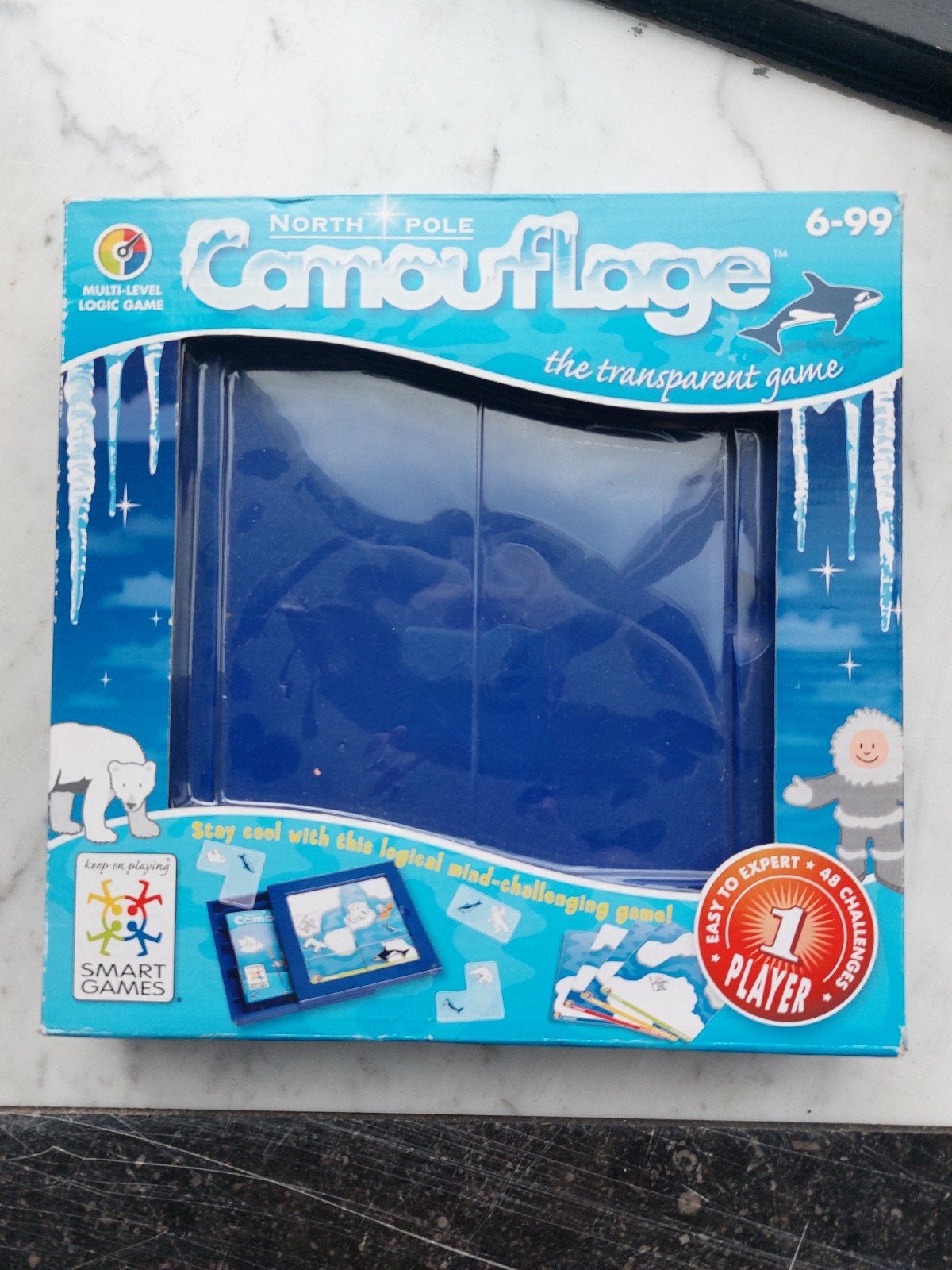 Smart Games North Pole Camouflage - Logisch Denkspel, Een of twee spelers, Ophalen of Verzenden, Zo goed als nieuw, Smart Games