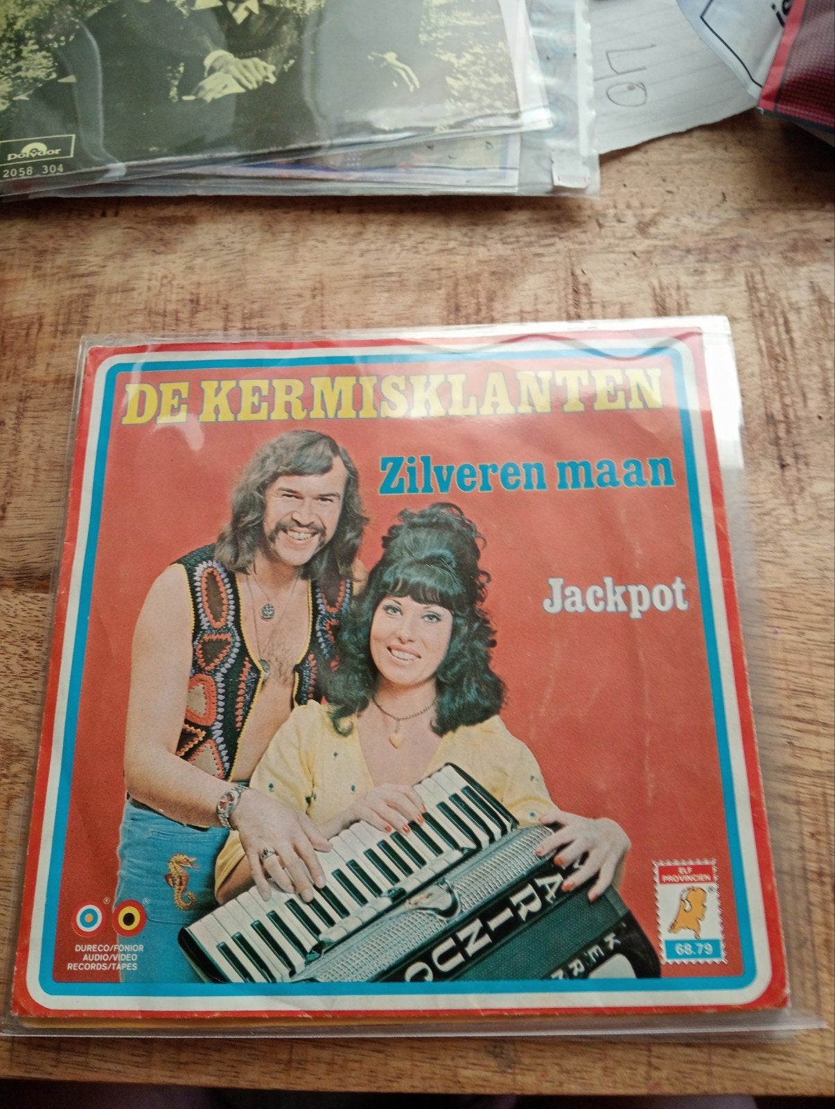 De kermisklanten - zilveren maan, Ophalen of Verzenden, Zo goed als nieuw, Overige formaten, Levenslied of Smartlap