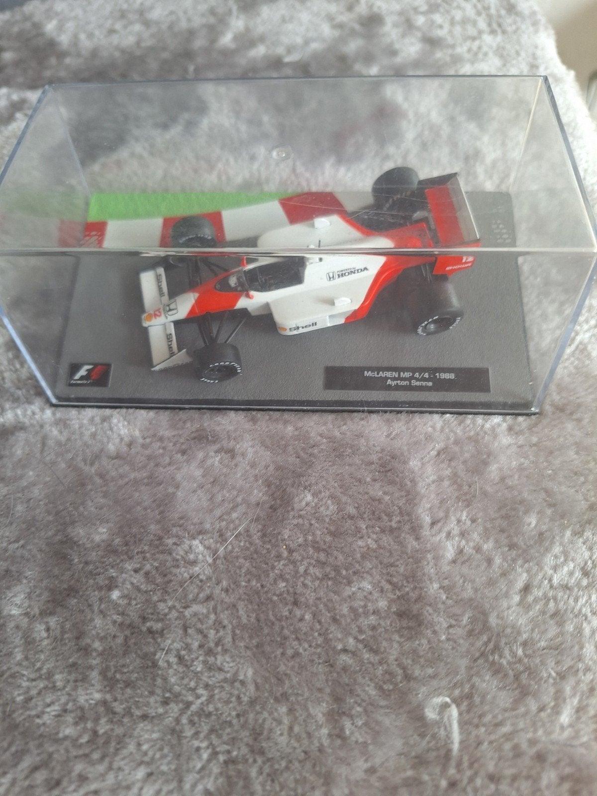 McLaren MP 4/4 - 1988 Ayrton Senna modelauto, Overige merken, Auto, 1:32 tot 1:50, Ophalen of Verzenden