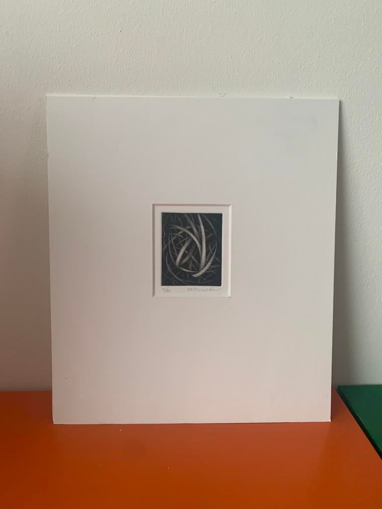Kleine moderne ets Nan Mulder, Ophalen of Verzenden