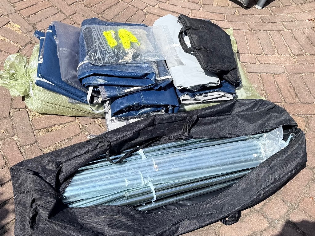 Caravan voortent Obelink Las Palmas maat 16, Ophalen, Zo goed als nieuw, PVC, Overige merken