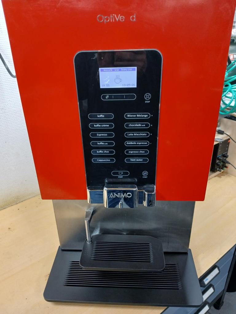 Animo OptiVend Koffieautomaat - Gereviseerd met Diverse Dran, Witgoed en Apparatuur, Koffiemachine-accessoires, Zo goed als nieuw