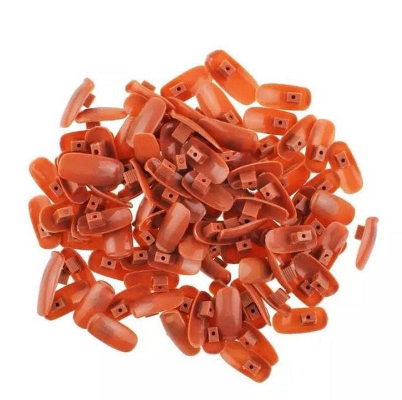 100 stuks nagels voor oefenhand., Sieraden, Tassen en Uiterlijk, Uiterlijk | Cosmetica en Make-up, Blauw, ., Nieuw, Ophalen of Verzenden
