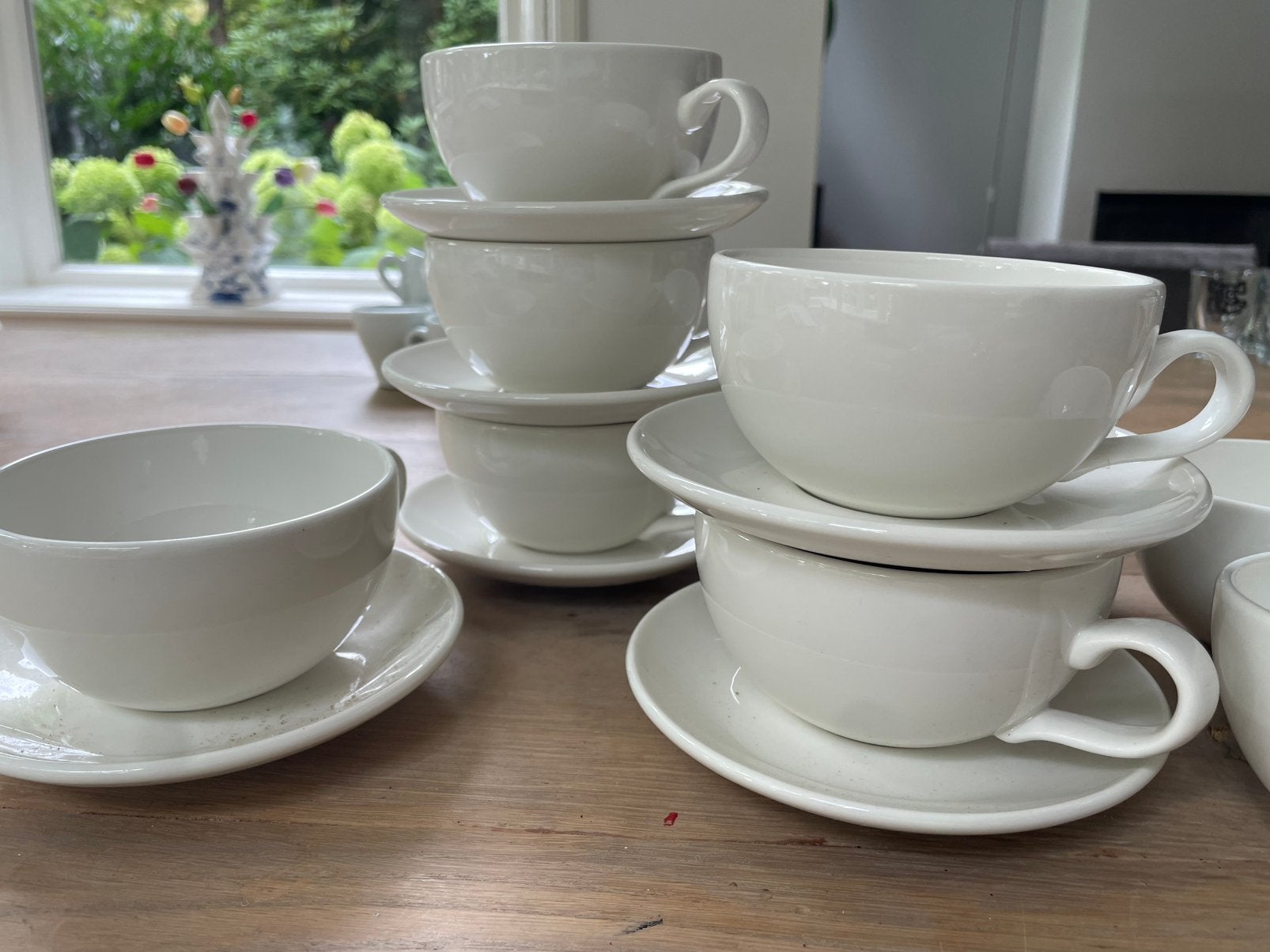 Cappuccino kop en schotel, merk Duralite (6), Ophalen