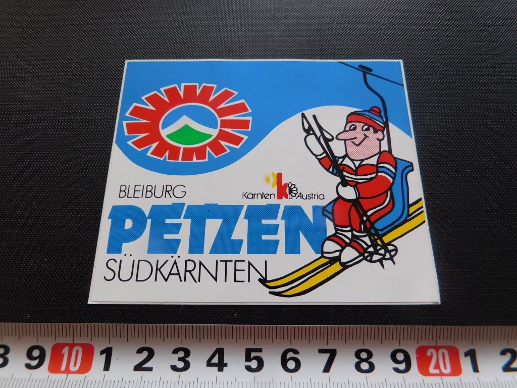 sticker Oosterrijk Kärnten Bleiburg PETZEN südkärnten, Ophalen of Verzenden, Zo goed als nieuw