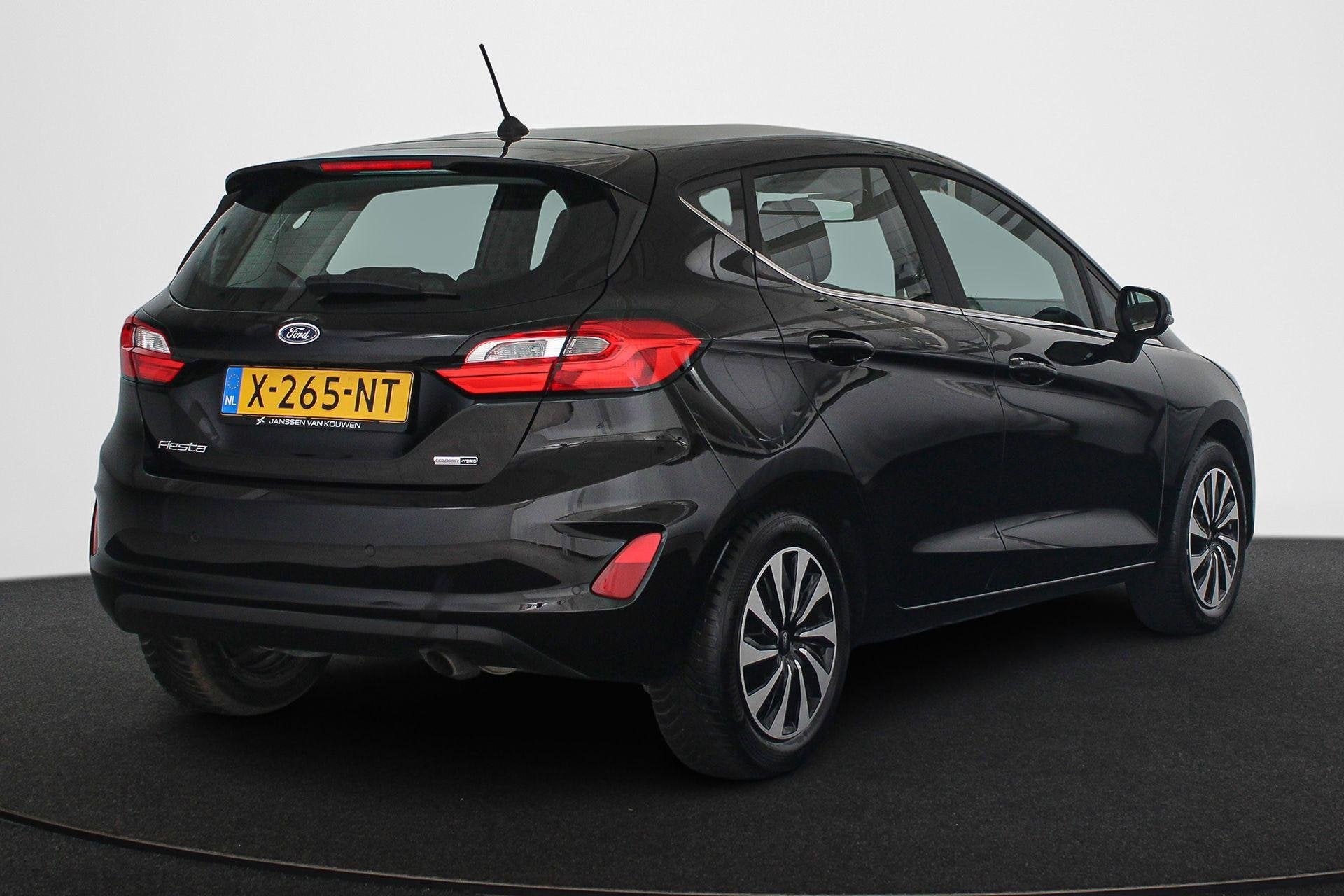Ford Fiesta 1.0 EcoBoost Hybrid Titanium Apple CarPlay Stoel, Auto's, Gebruikt, Euro 6, 1133 kg, Origineel Nederlands