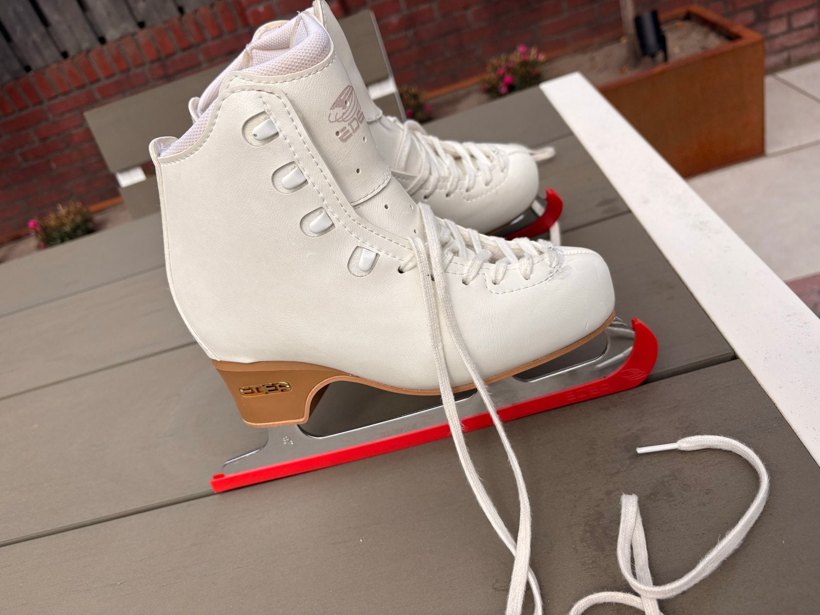 Edea Tempo kunstschaatsen - Maat 34 - Goede staat, Sport en Fitness, Schaatsen, Ophalen, Gebruikt, Kunstschaatsen, Overige merken