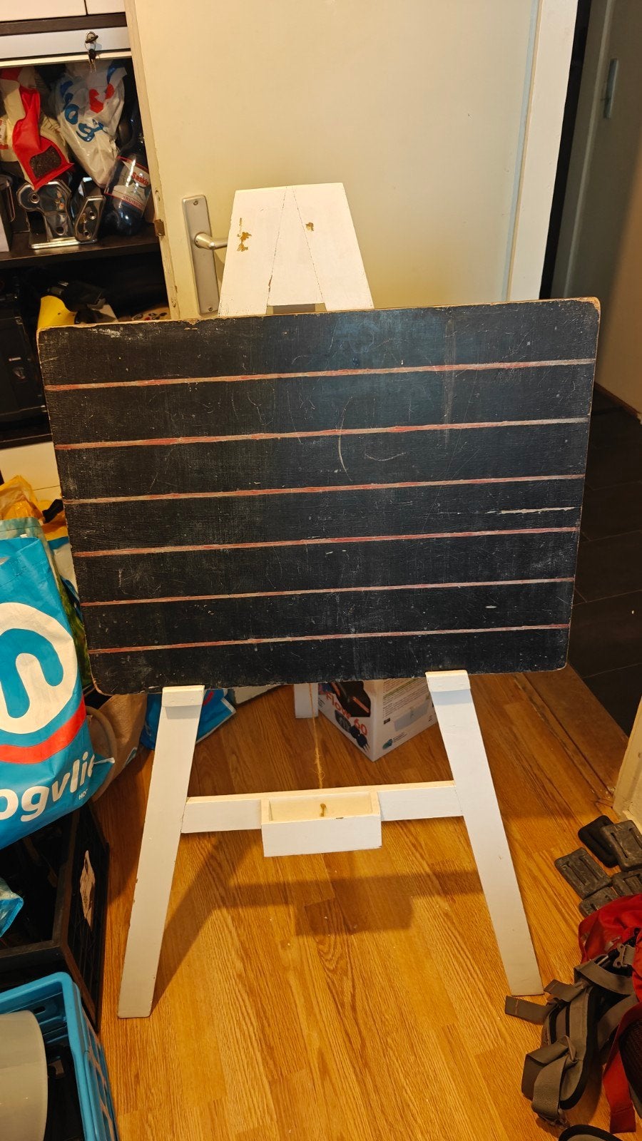 Kinder krijtbord met standaard, Kinderen en Baby's, Ophalen, Gebruikt, Knutselen