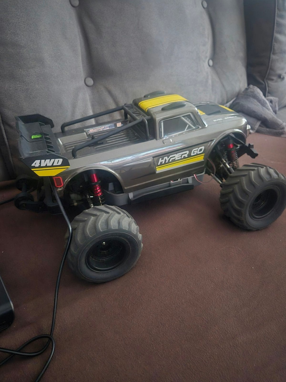 MJX Hyper GO 10210 – 1:10 Brushless 4WD Truggy, Elektro, Auto offroad, Ophalen of Verzenden, Zo goed als nieuw
