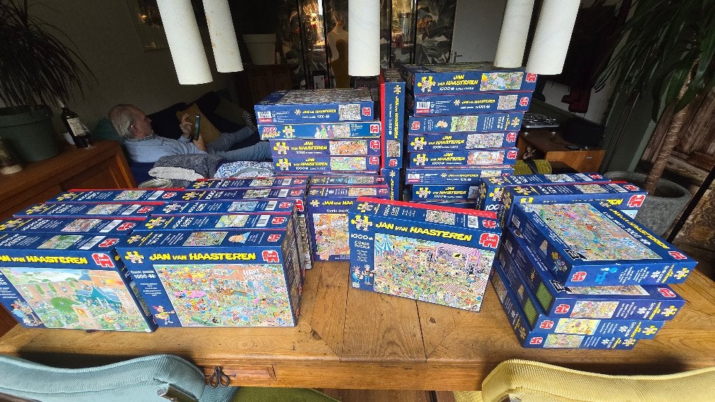 Jan van Haasteren puzzels, Ophalen of Verzenden, Gebruikt