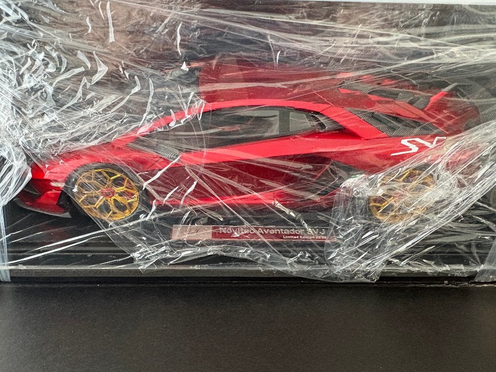 1:18 IVY models Lamborghini Aventador SVJ novitec 3 kleuren, Verzenden, Nieuw, Auto, Overige merken