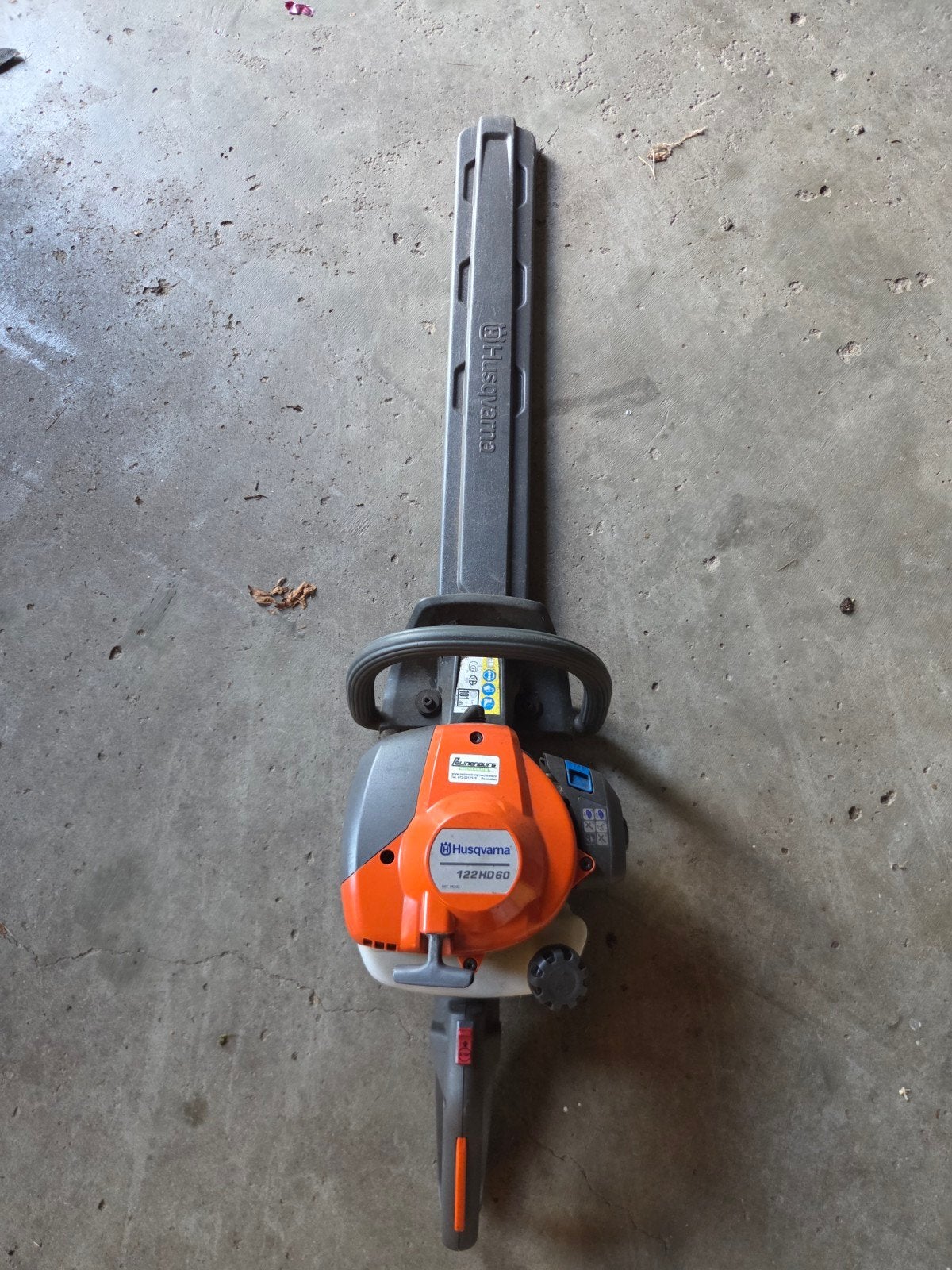 husqvarna 122hd60, Tuin en Terras, Heggenscharen, Ophalen, Gebruikt, Benzine, Husqvarna